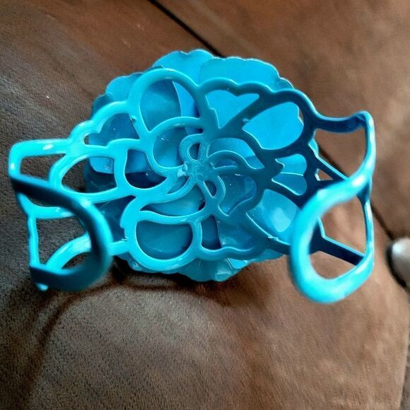 Metal Flower Bracelet Bohemian Boho  Chic - Picture 4 of 4